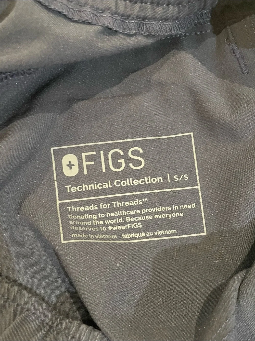 FIGS Tansen Jogger Scrub Pant M21SW2051S (Night Sky #2359) - Size S Short